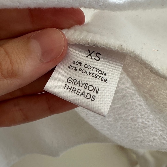 Grayson Threads Lucky Rainbow Graphic Cropped Sweatshirt, Size XS - Picture 13 of 16